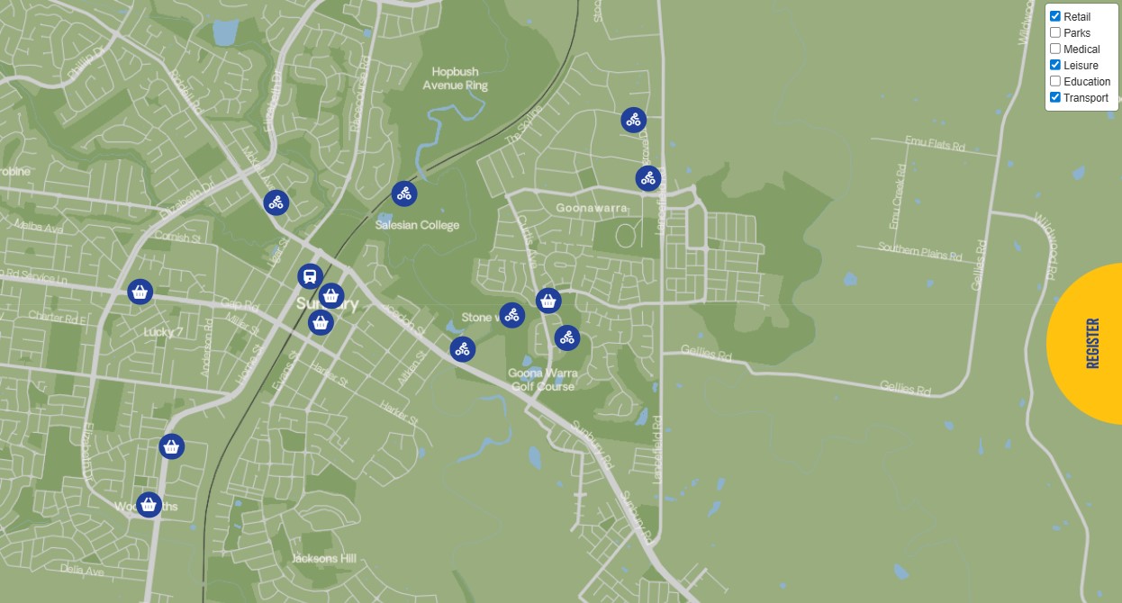 Locations and Amenities Overview