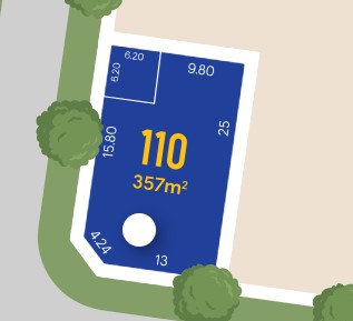 Map Navigation Screenshot (Lot Number)