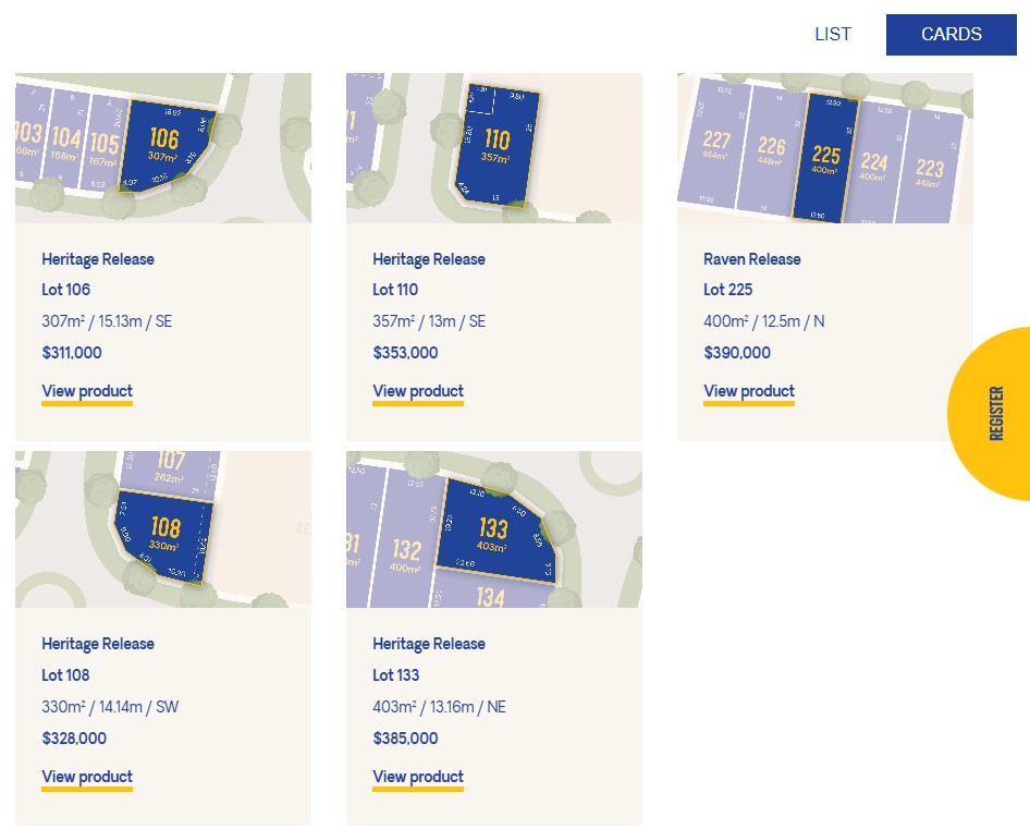 Searching screenshot, Map and Table.